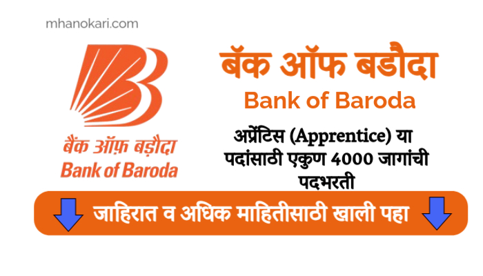 Bank of Baroda Apprentice Bharti 2025