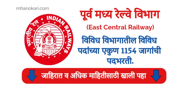 East Central Railway Bharti 2025